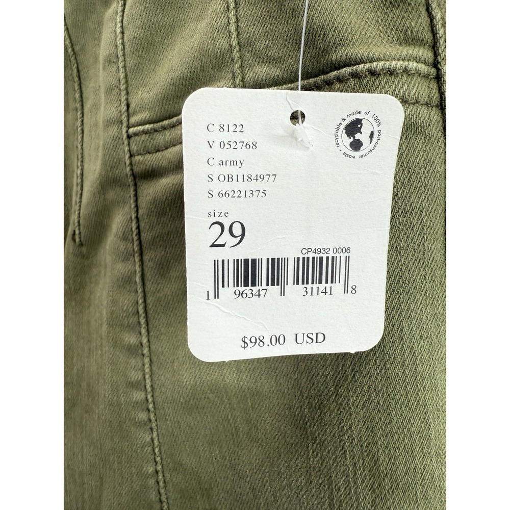Free People We The Free Jayde Flare Jeans in Green Size 29‎ NWT - Picture 10 of 10